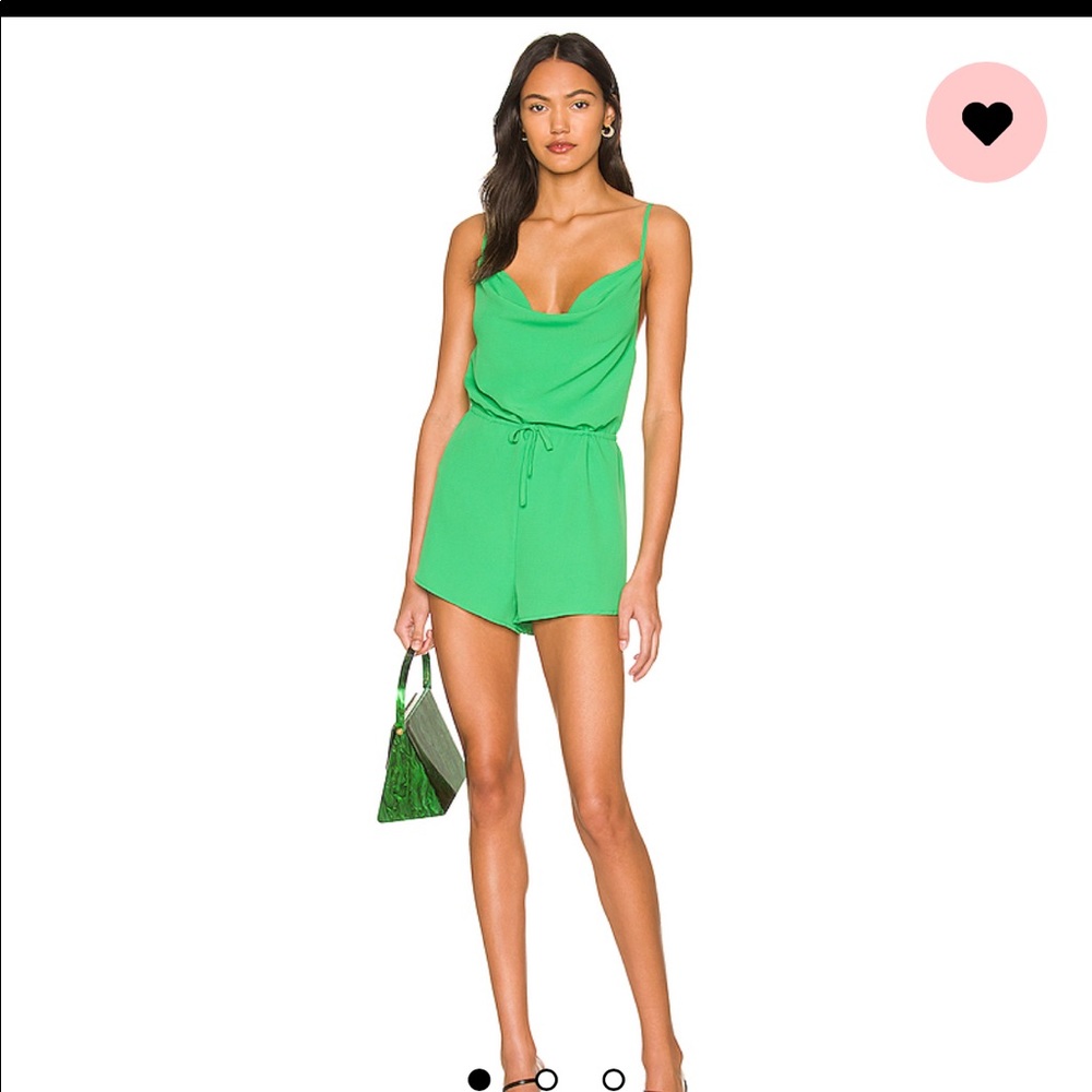 Superdown Camari cowl neck romper